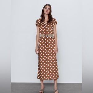 Polka Dot jumpsuit 🤎